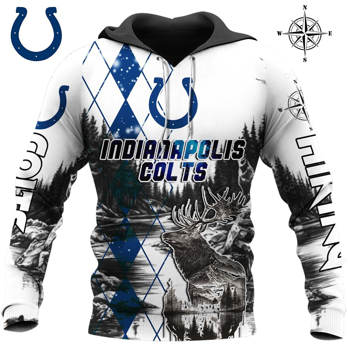 IC x NFL Hiking 3D Hoodie DDT CTND