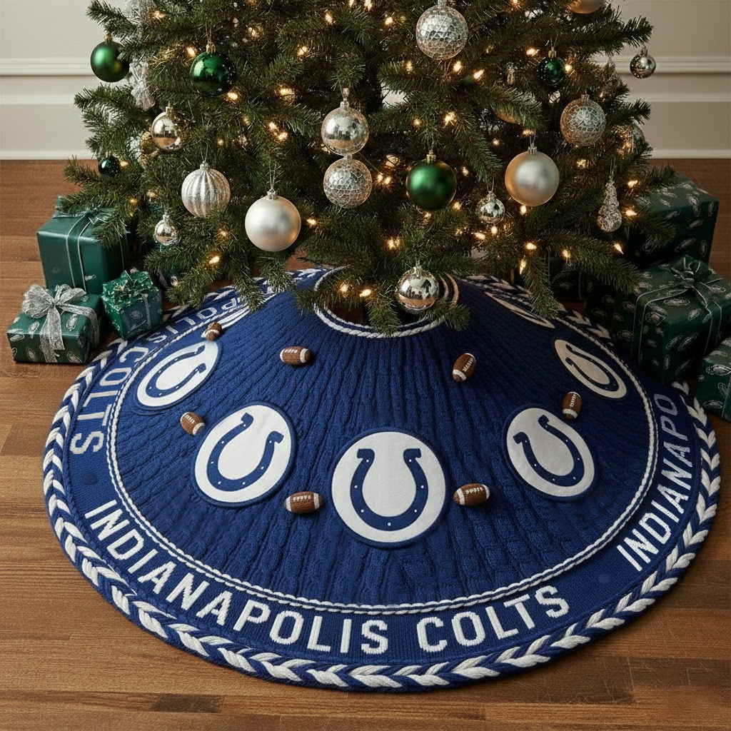 NFL x IND Premium Christmas Tree Skirt HLP HLPHUONG