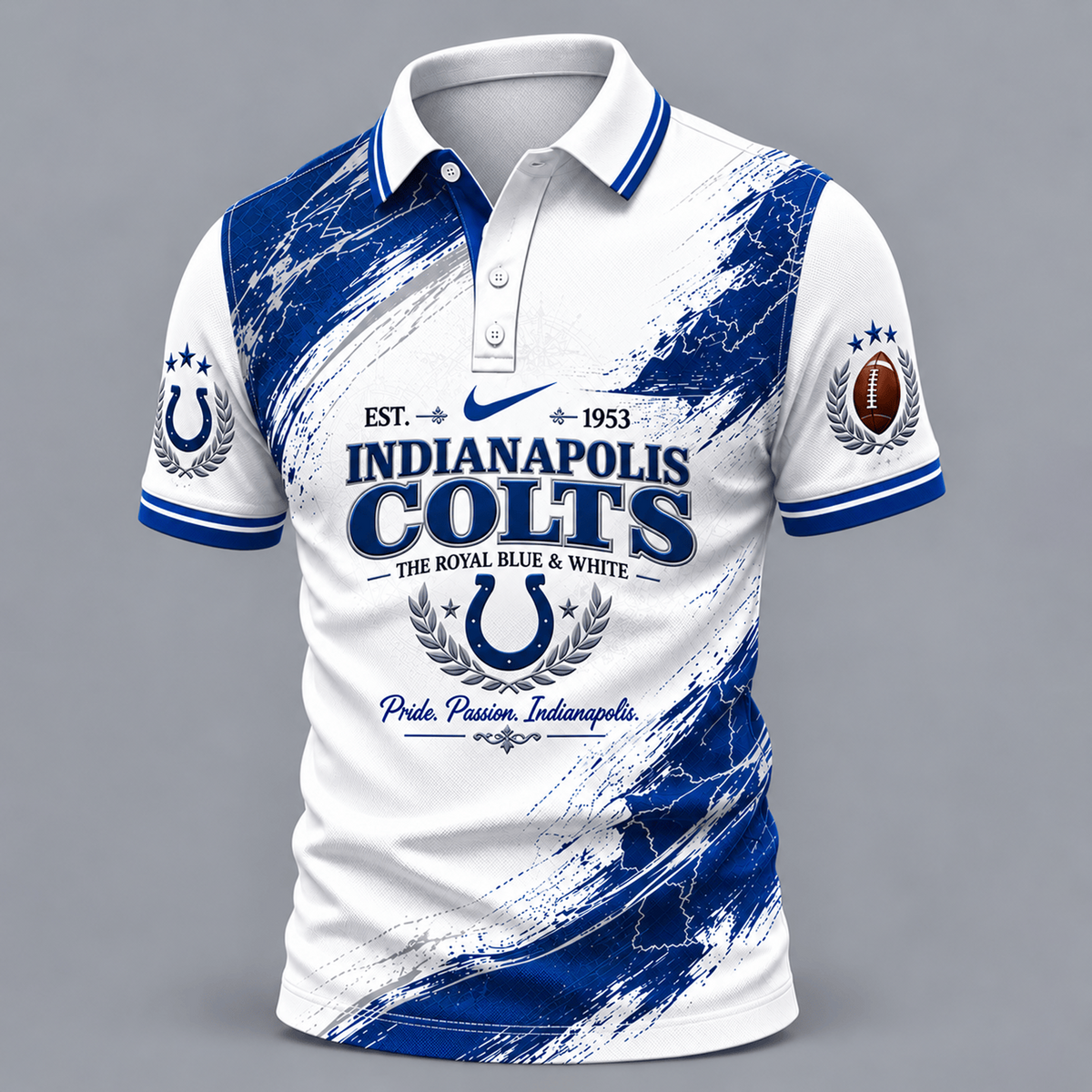 IND X Premium NFL Classic Fan polo