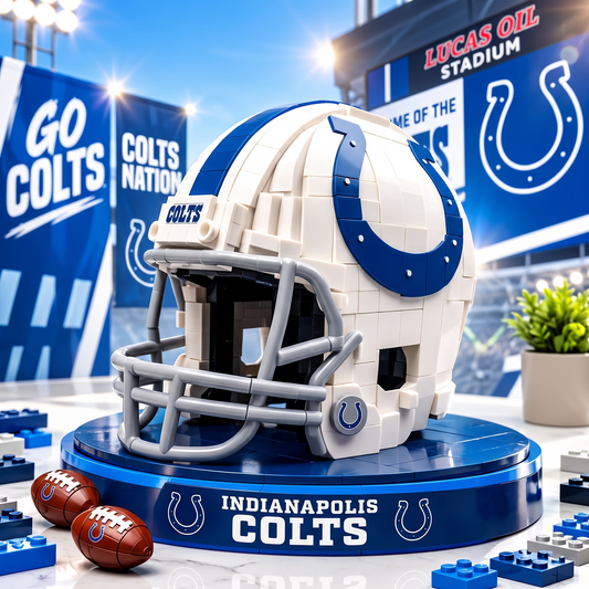 IND X Premium NFL Football Helmet Building Block Set