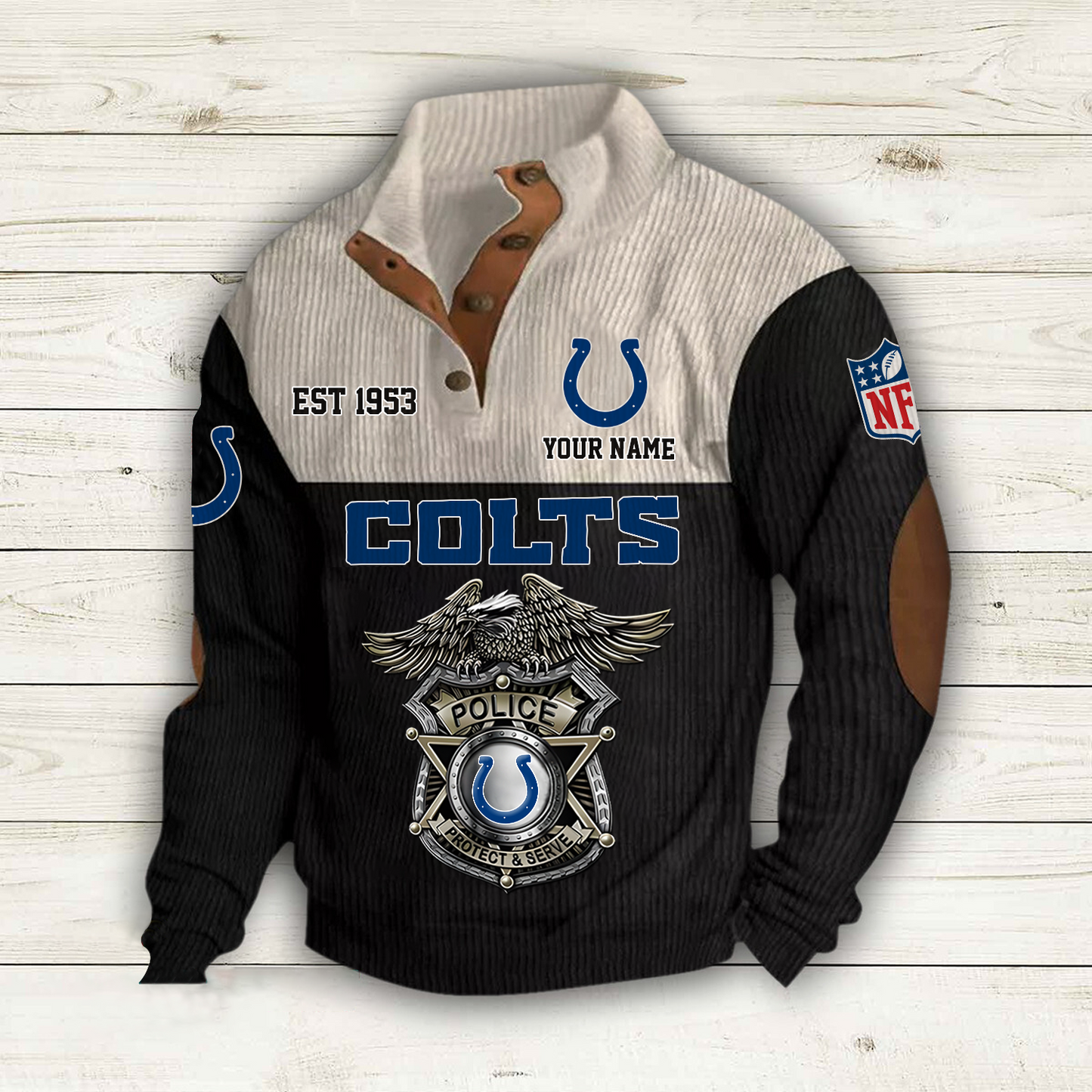 IND x NFL Custom Name Sport Sweatshirt DatND DVT