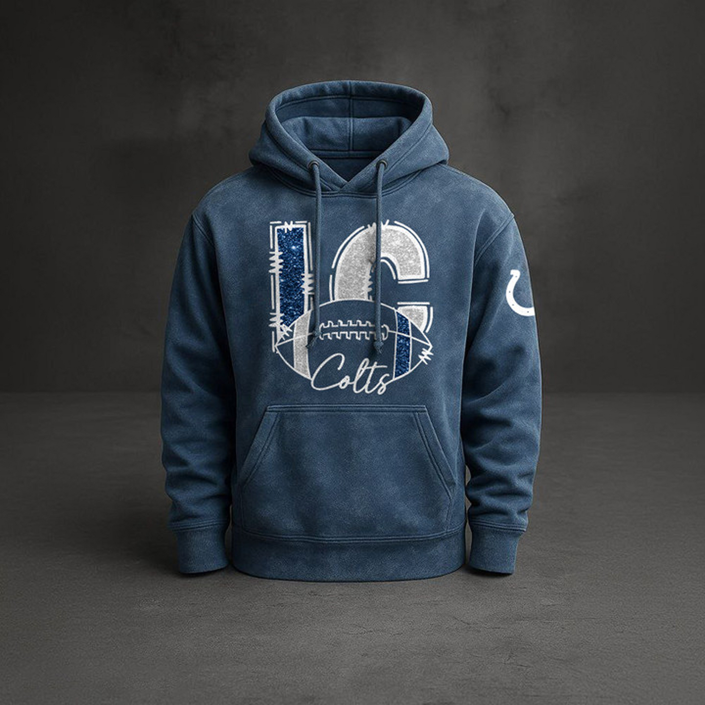 IND x NFL Embossed Hoodie DatND THUONGNH