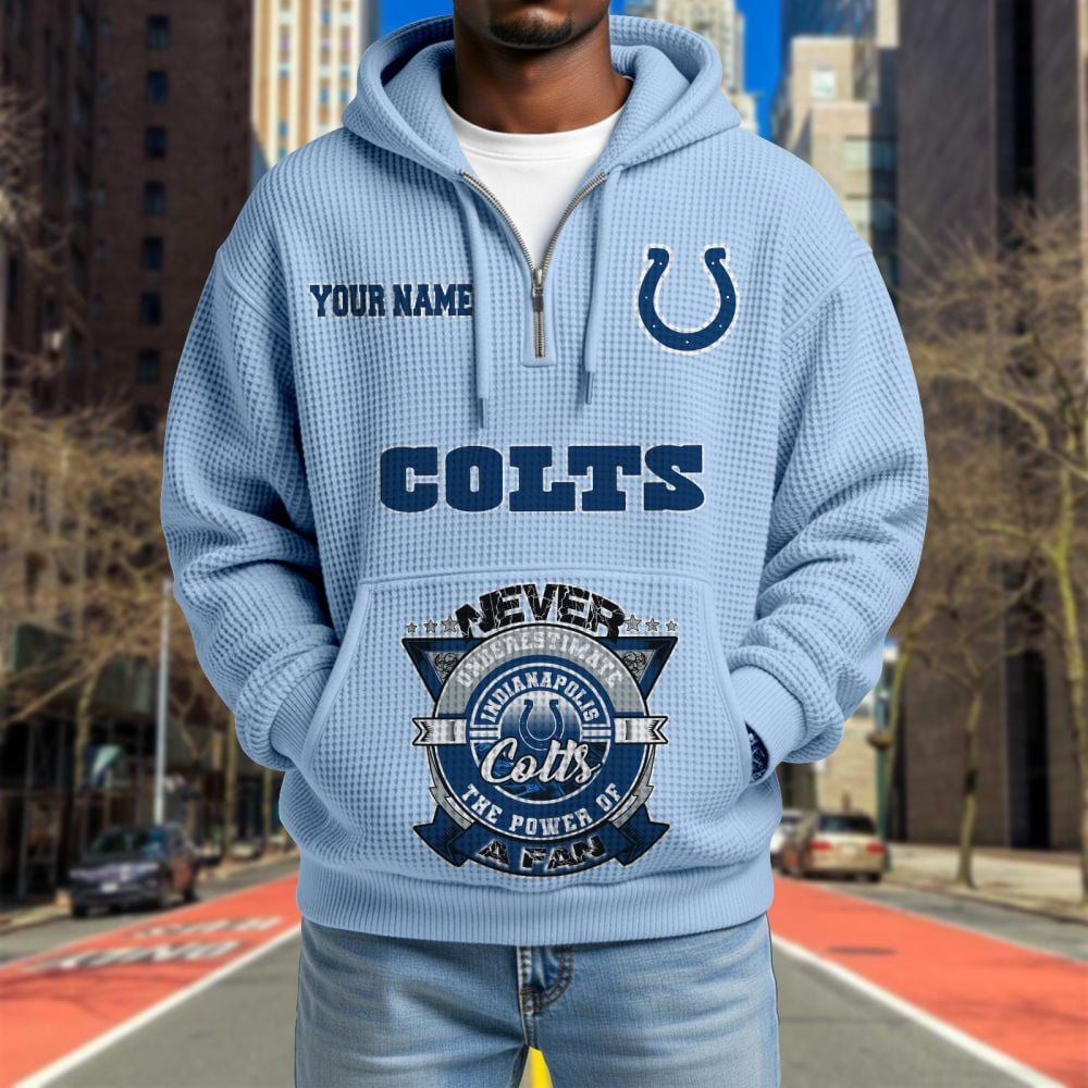 IND x NFL Waffle Hoodie DATND TANTD