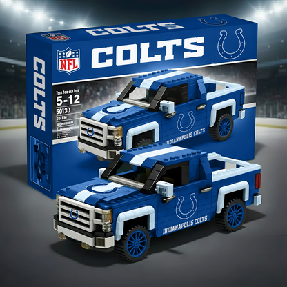 NFL 3D Racing Truck Model Building Block Set 0212 NAK NHT