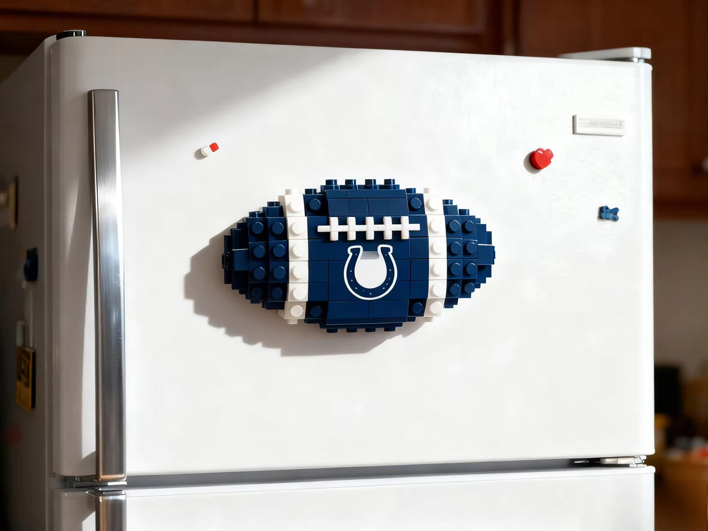NFL Teams Fridge Magnet Building Block Set DDT CTND