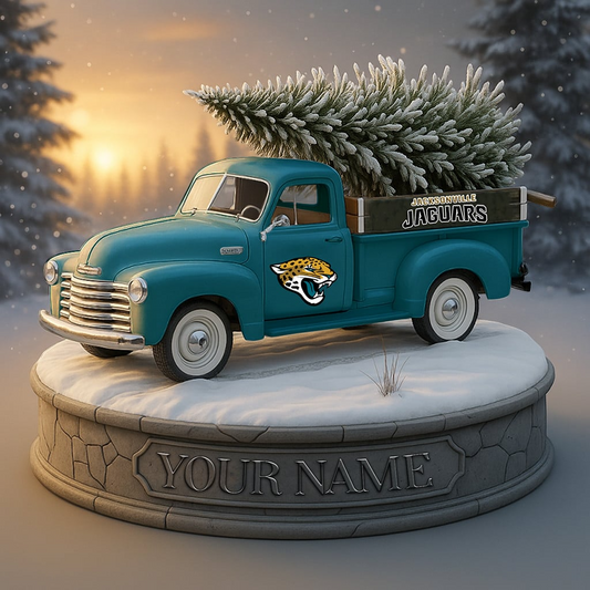 JAC Custom NFL Christmas Acrylic Block Plaque Decor DatND DVT