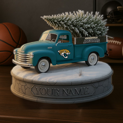 JAC Custom NFL Christmas Acrylic Block Plaque Decor DatND DVT