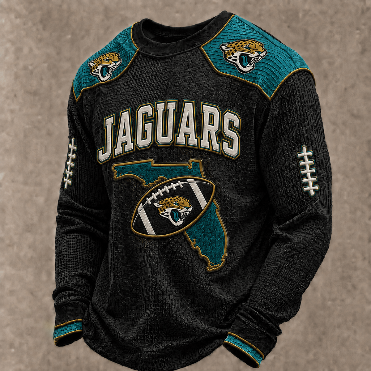 JAC X Premium NFL  Vintage Baseball Stitch Sweatshirt