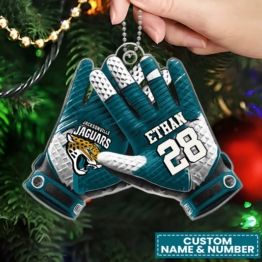 JAC x NFL Customized Christmas Acrylic Ornament DATND TANTD