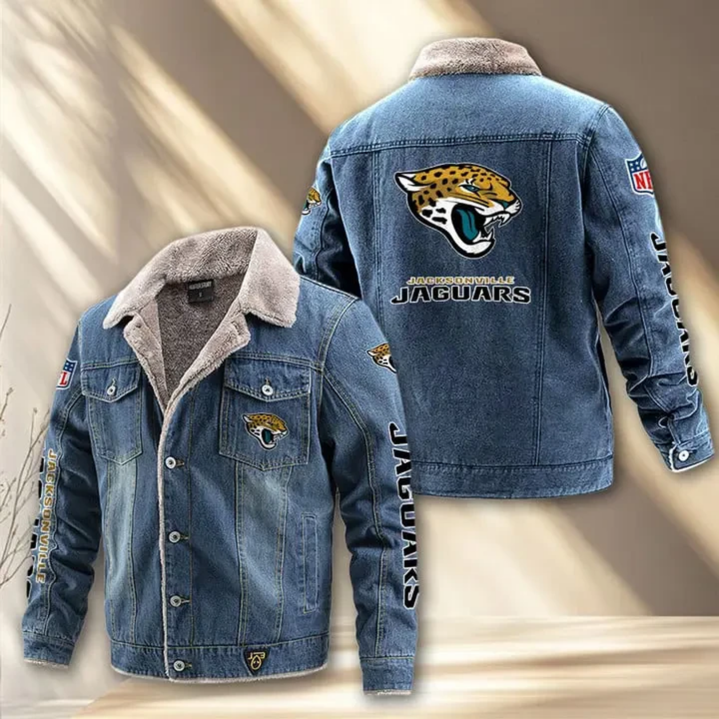 JAC x NFL Fleece Lined Denim Jacket DatND DVT
