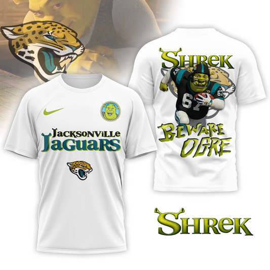 JJ Premium NFL Shrek 3D Shirt DDT CTND