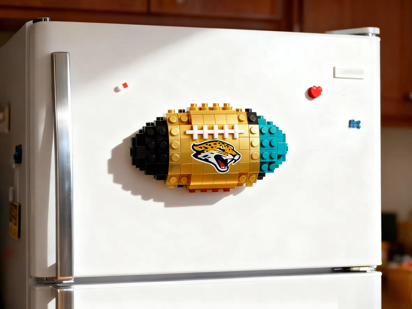 NFL Teams Fridge Magnet Building Block Set DDT CTND