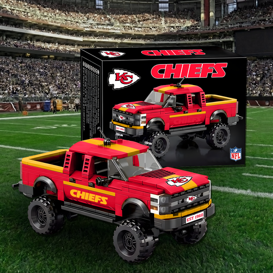 KC X NFL Raptor pickup truck building block set 0512 NAK NHT