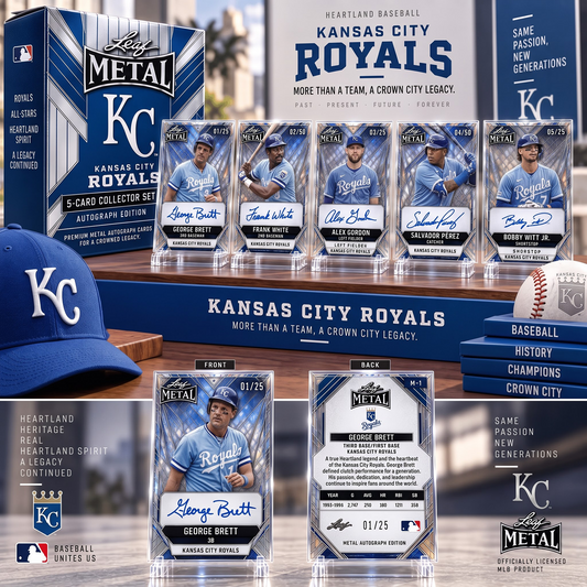 KC X Premium MLB Card Collector’s Box Set