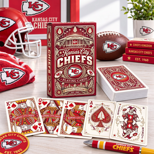KC X Premium NFL Playing Card Box Set