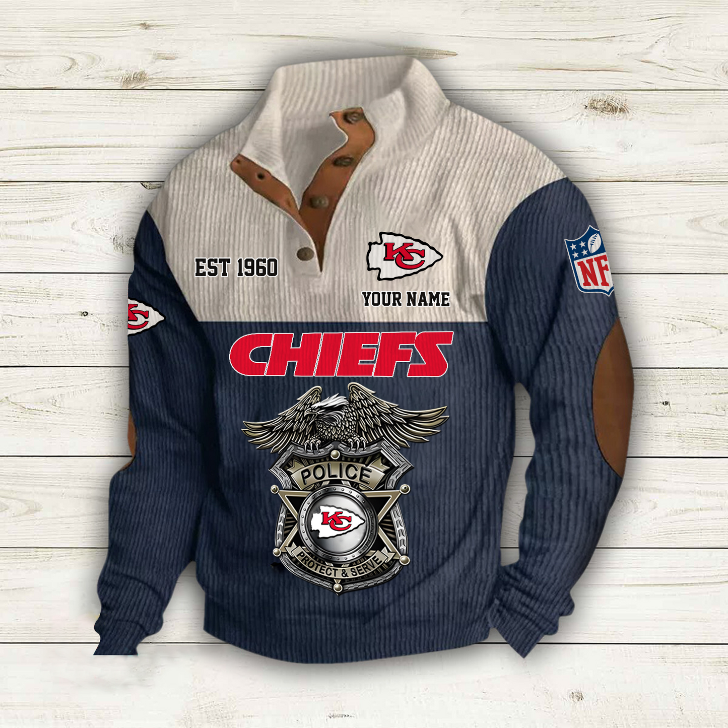 KC x NFL Custom Name Sport Sweatshirt DatND DVT