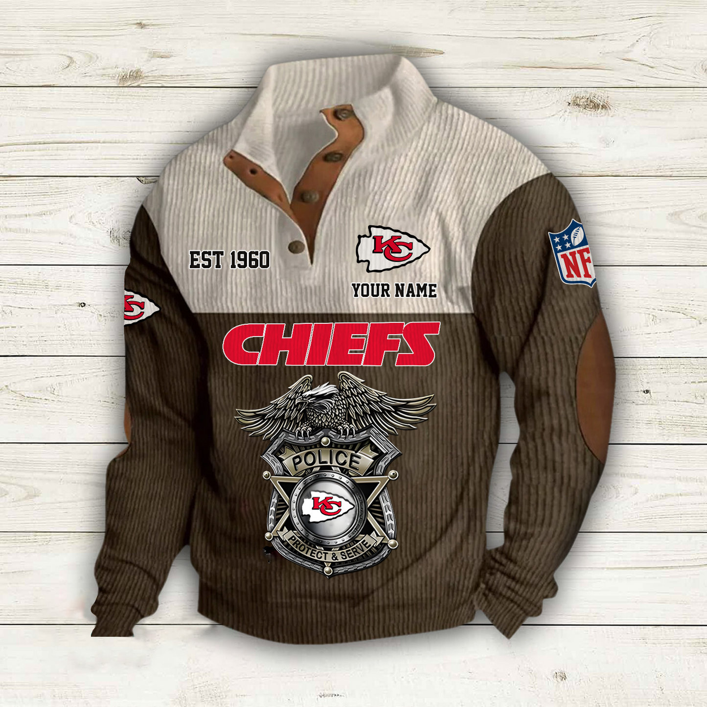 KC x NFL Custom Name Sport Sweatshirt DatND DVT