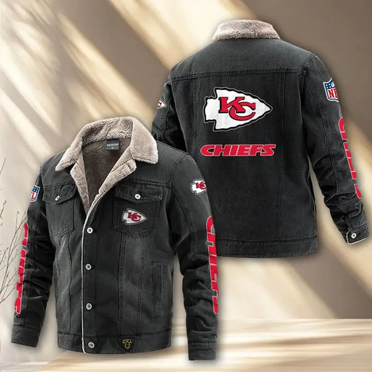 KC x NFL Fleece Lined Denim Jacket DatND DVT