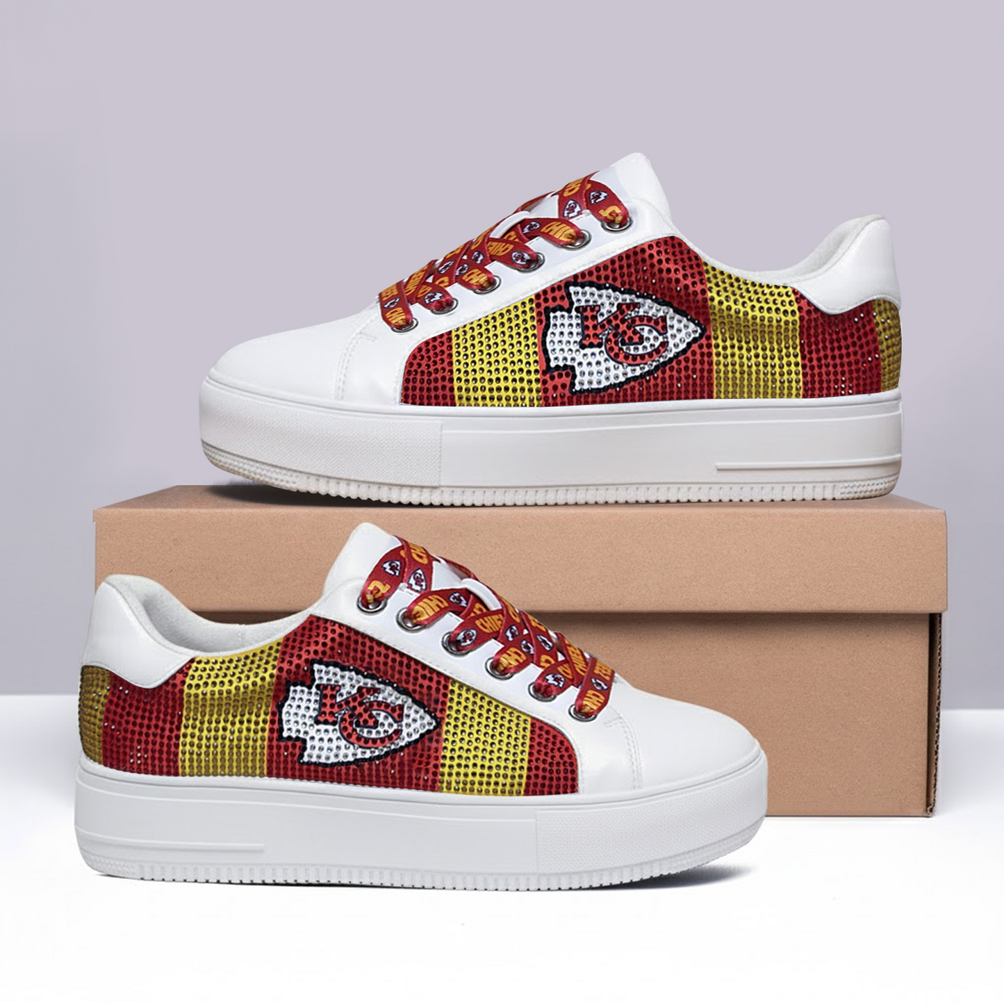 KC x NFL Lace-Up Sparkle Sneaker DatND DVT