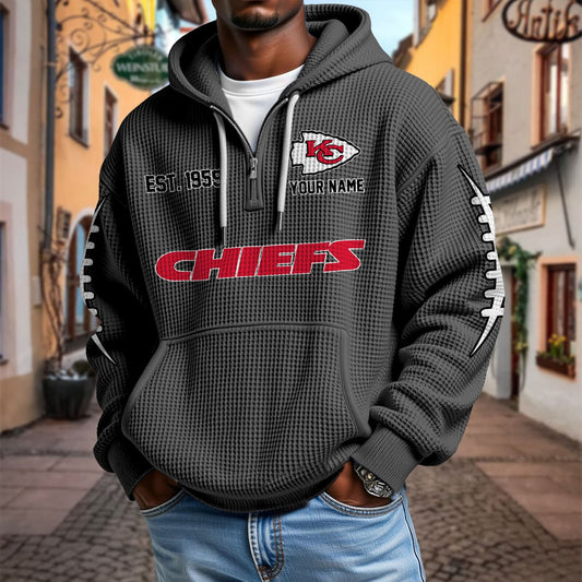 KC x NFL Waffle Hoodie DatND DVT