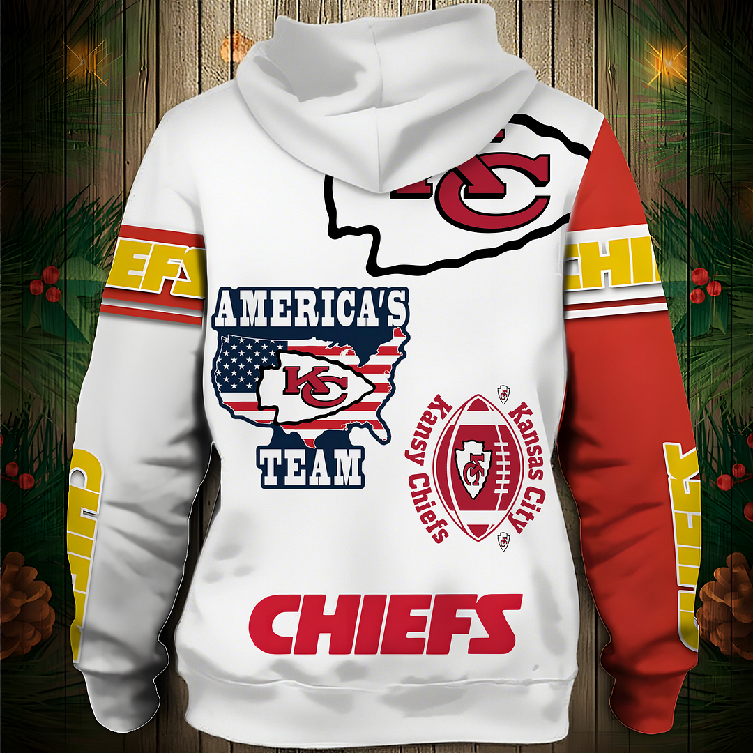KCC Premium NFL 3D Graphic Hoodie DDT NTL