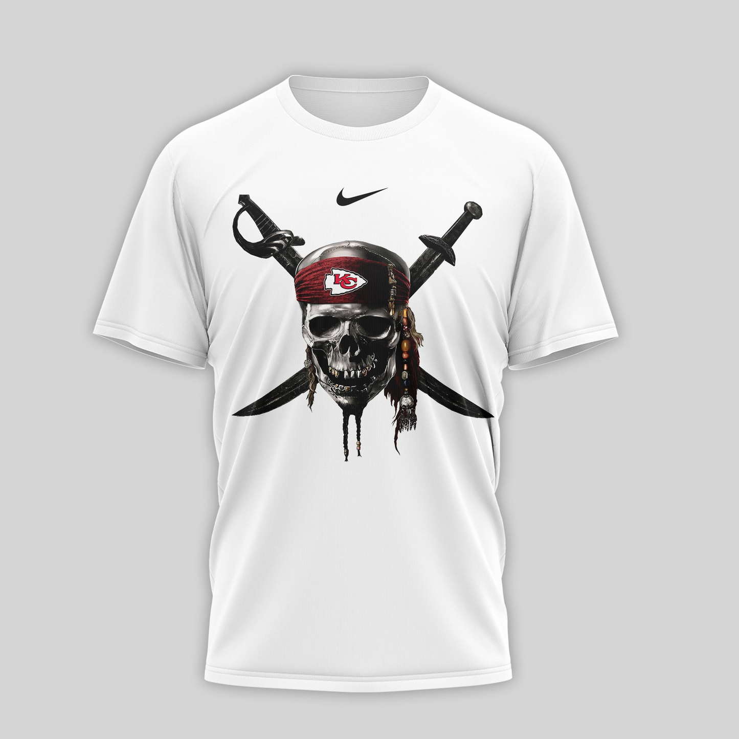 KCC Premium NFL Pirates Of The Caribbean 3D Shirt DDT NTL