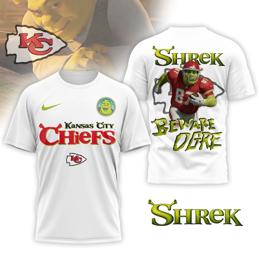 KCC Premium NFL Shrek 3D Shirt DDT CTND