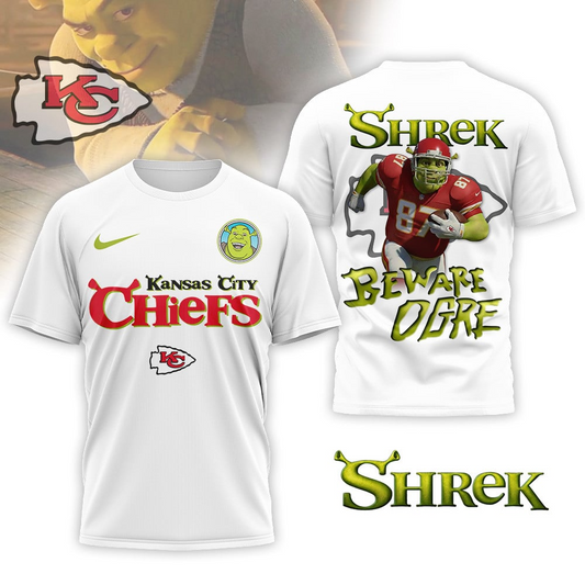 KCC Premium NFL Shrek 3D Shirt DDT CTND