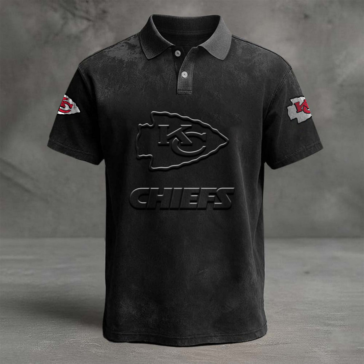 KCC x NFL Embossed Polo Shirt DATND TANTD