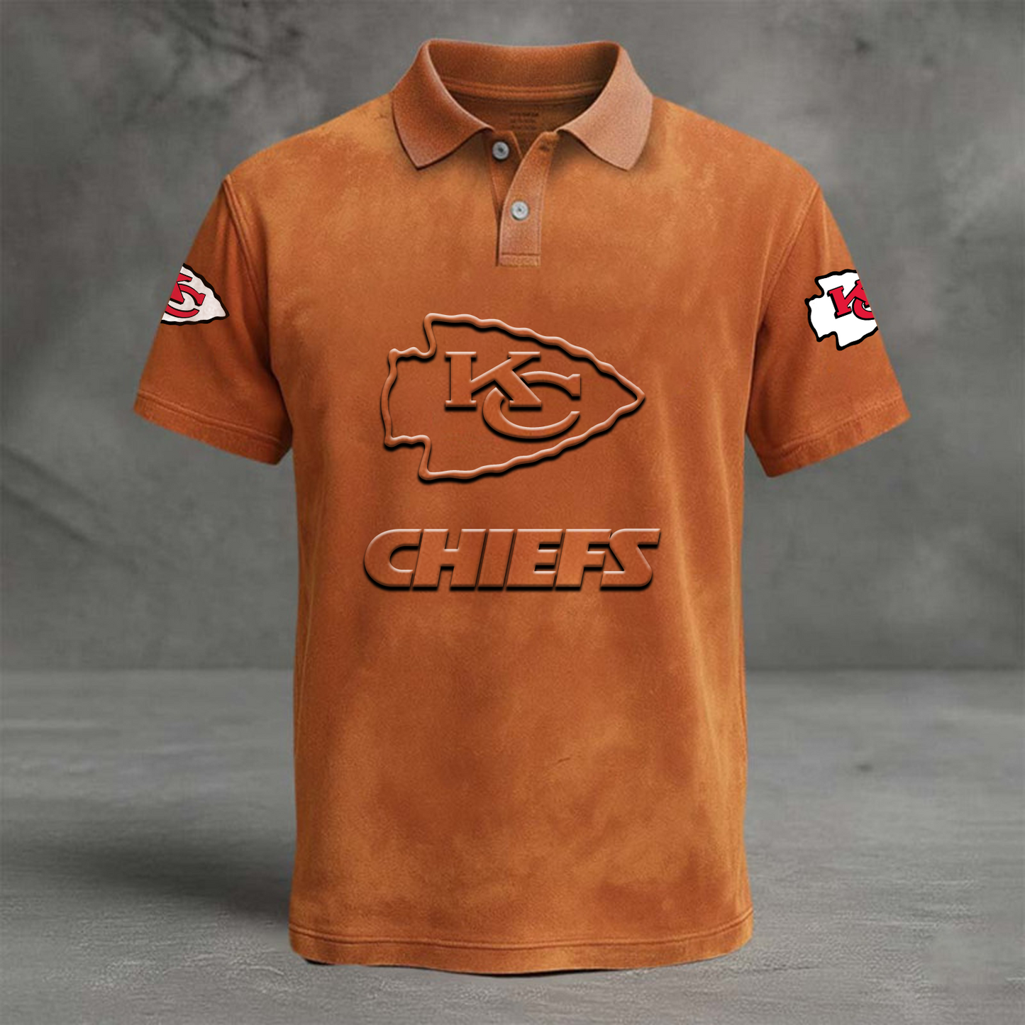 KCC x NFL Embossed Polo Shirt DATND TANTD