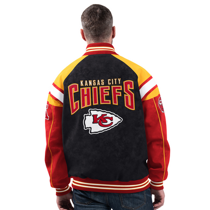 KCC x NFL Officially Licensed Faux Suede Jacket DATND TANTD 261125
