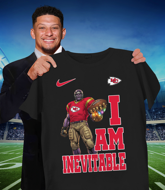 KCC x NFL Thanos I Am Inevitable T-Shirt DATND TANTD