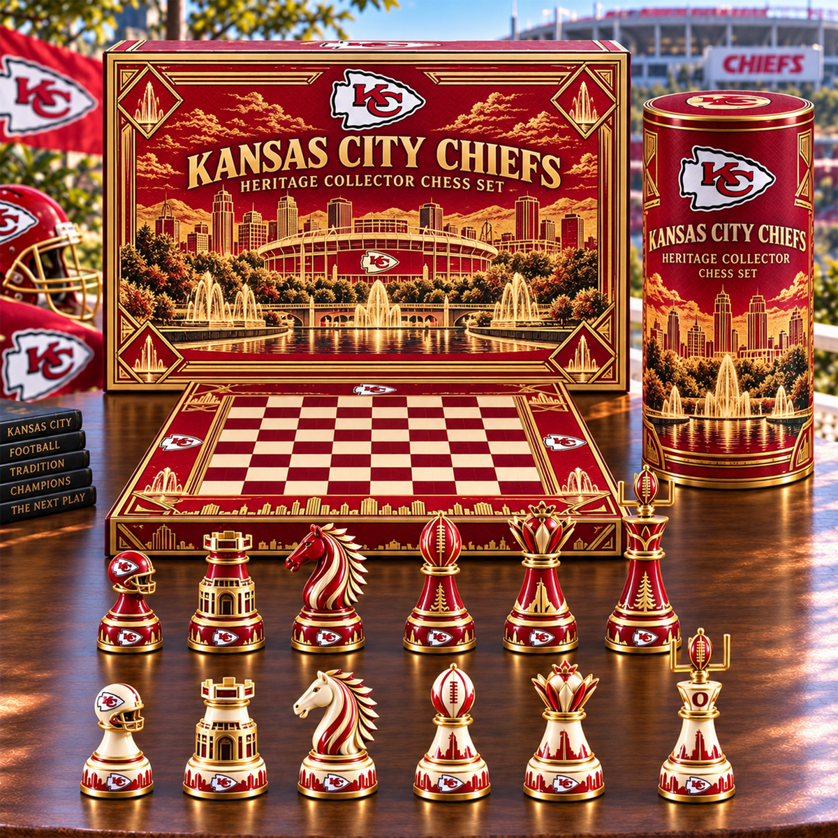 KCC x Premium NFL Chess Set Collections