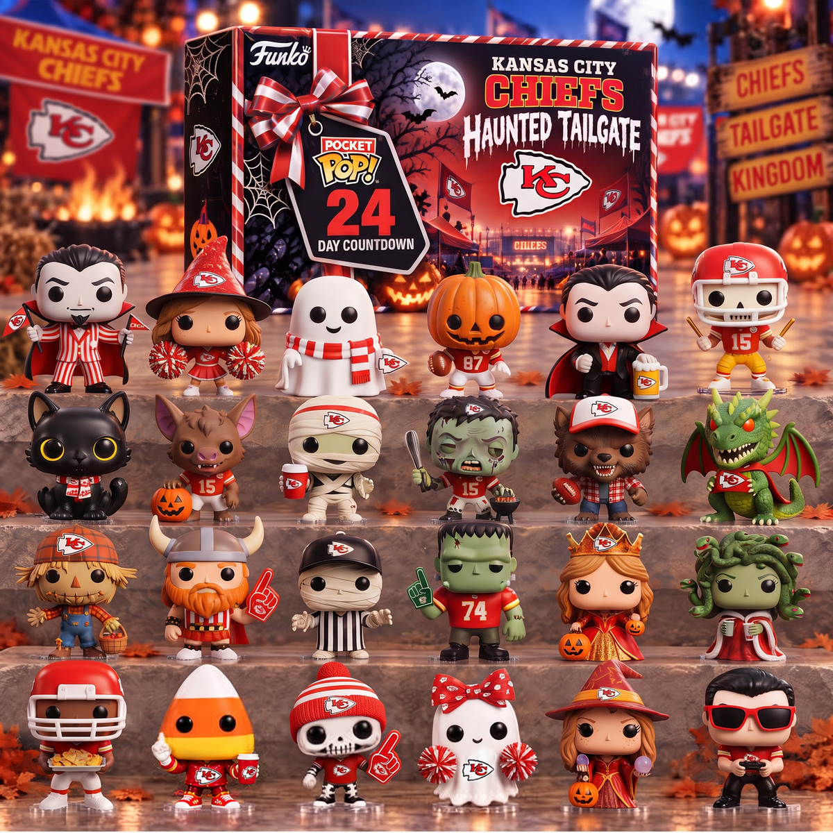 KCC x Premium NFL Halloween Advent Calendar