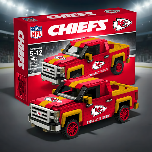 KC X NFL 3D Racing Truck Model Building Block Set 0212 NAK NHT