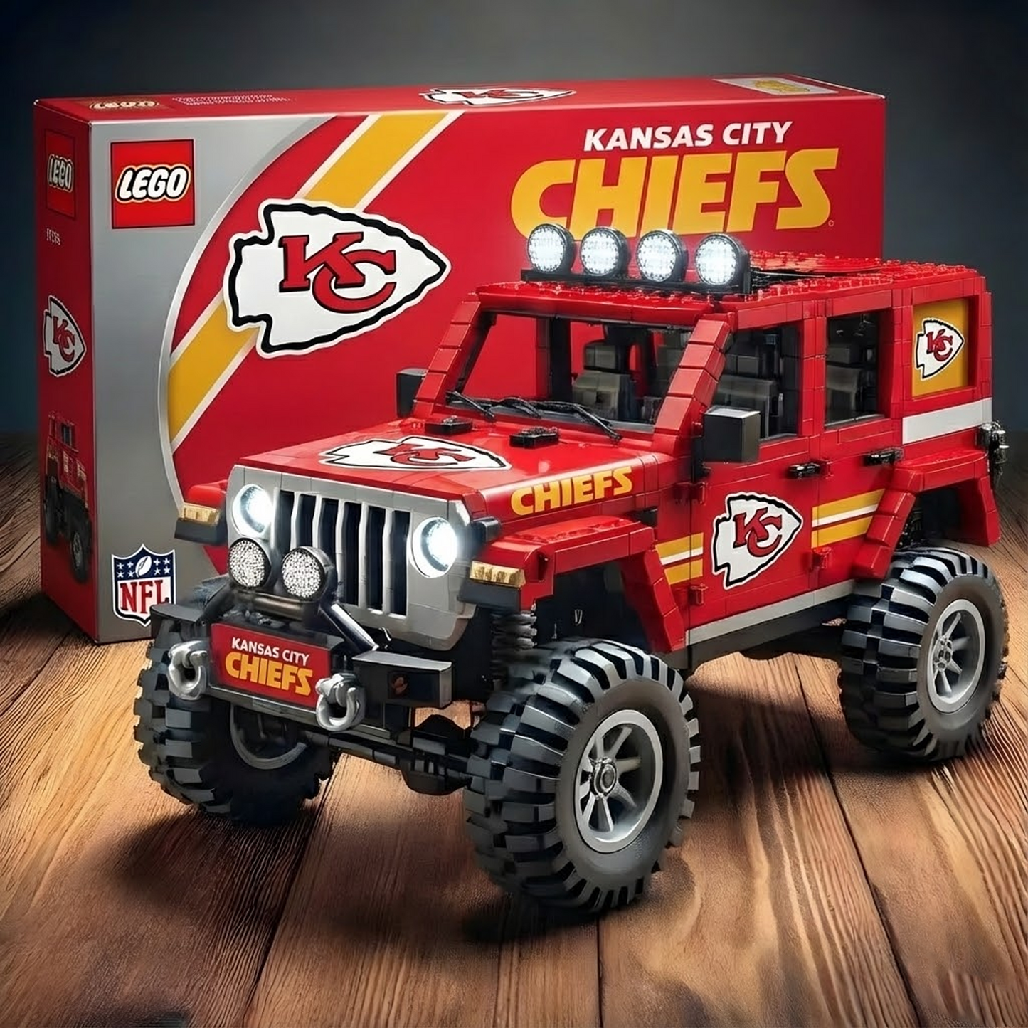 NFL Series Guardian Off-Road Vehicle Model Toy V1 2211 NAK NHT