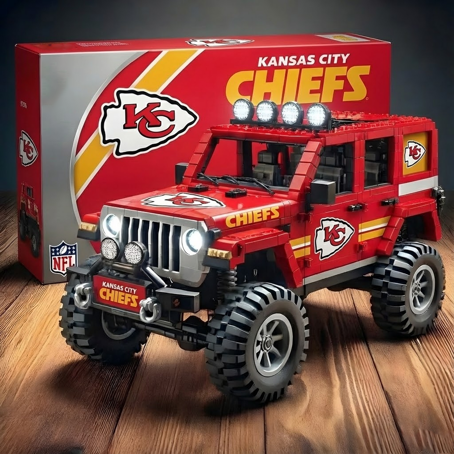 KC X NFL Series Guardian Off-Road Vehicle Model Toy V1 NAK NHT