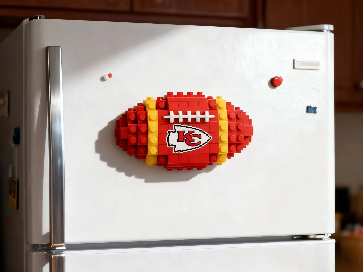 NFL Teams Fridge Magnet Building Block Set DDT CTND