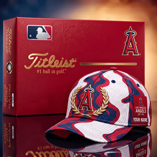 LAA x MLB Team Titleist Baseball Cap with Display Box