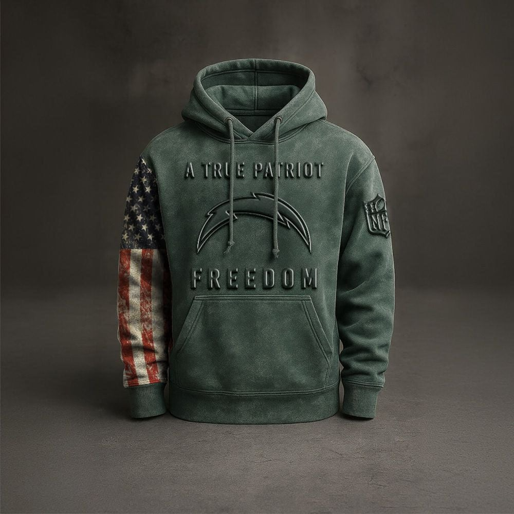 LAC NFL Retro Style Hoodie DDT  NTL