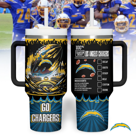 LAC Premium NFL Champion Energy Tumbler 40oz DDT CTND