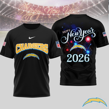 LAC Premium NFL Happy New Year 2026 3D Shirt DDT 291125 NTL 1