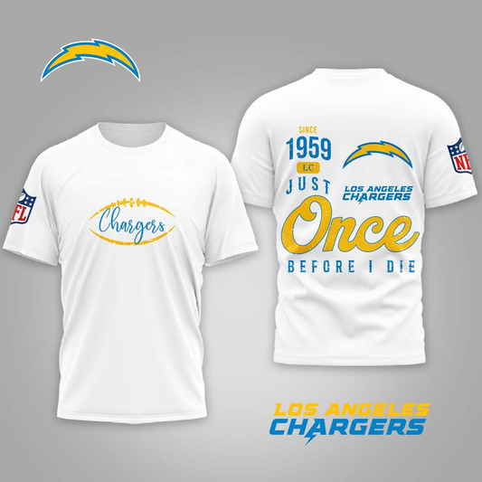 LAC Premium NFL Once Before I Die Shirt DDT CTND
