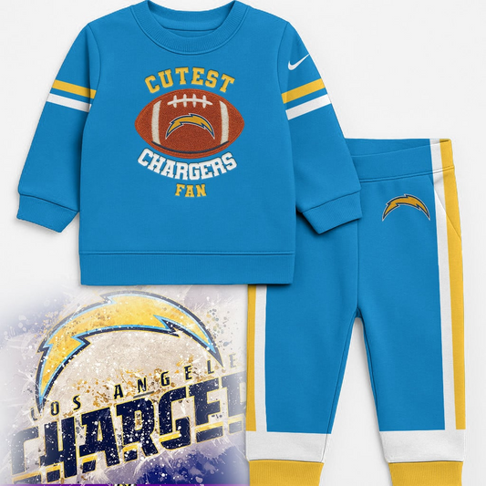 LAC Premium NFL Unisex-Baby Shirt and Sweatpants Set DDT NTL