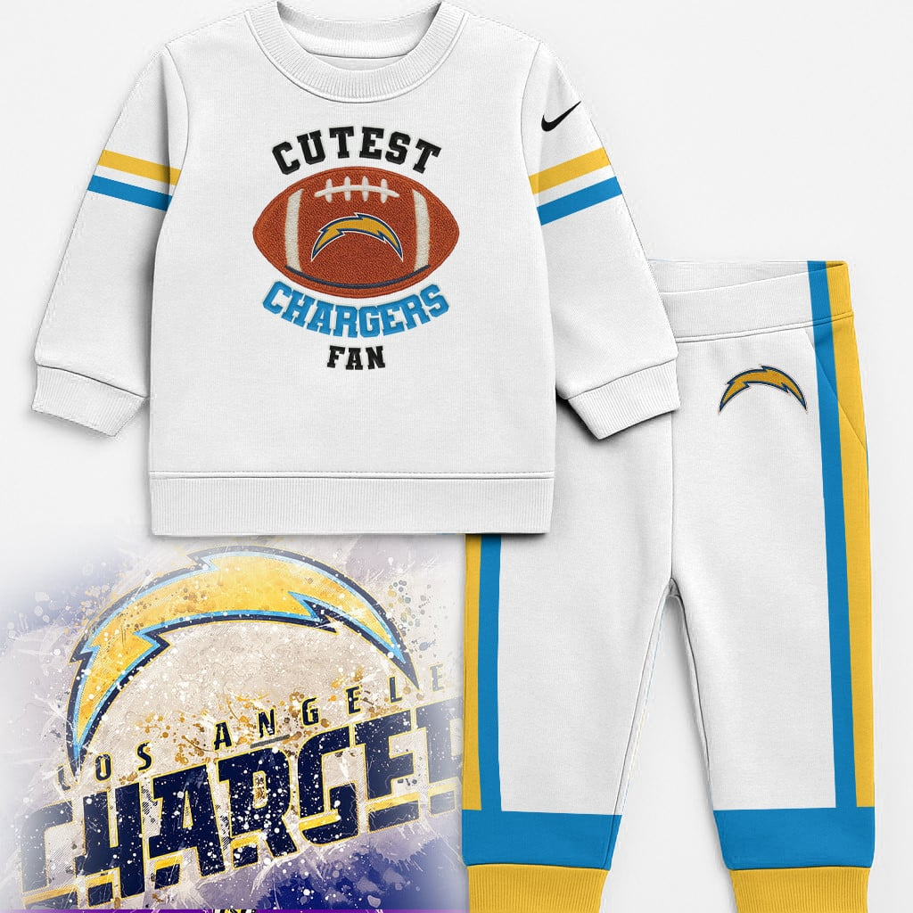 LAC Premium NFL Unisex-Baby Shirt and Sweatpants Set DDT NTL