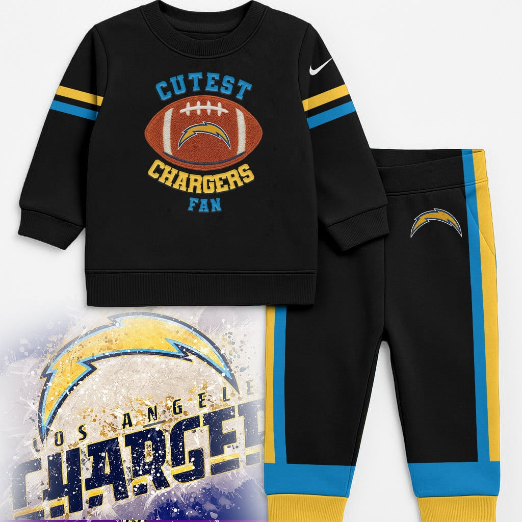 LAC Premium NFL Unisex-Baby Shirt and Sweatpants Set DDT NTL
