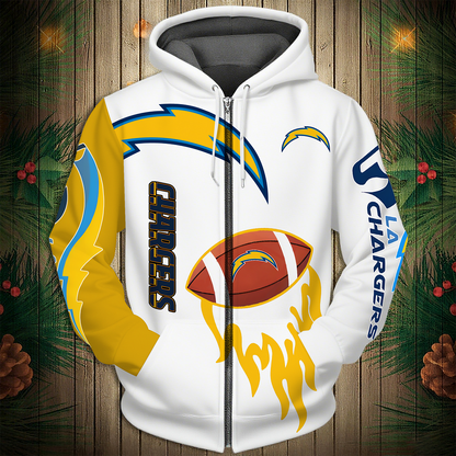 LAC Premium NFL V2 3D Graphic Hoodie DDT NTL