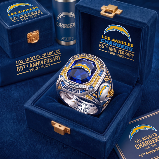 LAC X Custom NFL Team Anniversary Collector's Ring Set
