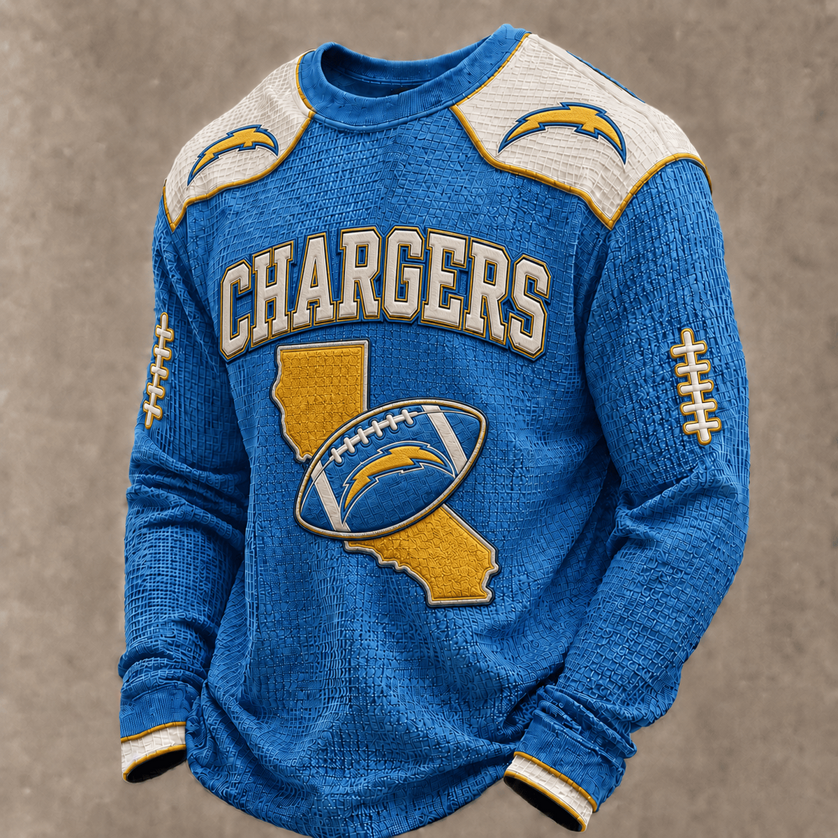 LAC X Premium NFL  Vintage Baseball Stitch Sweatshirt