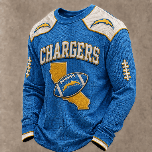 LAC X Premium NFL  Vintage Baseball Stitch Sweatshirt